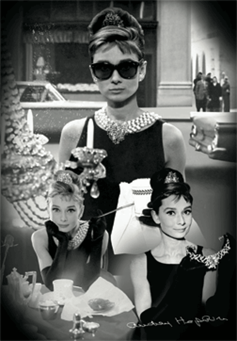 Audrey Hepburn, grand poster plastifié en 3D 6 Rochefort (17)