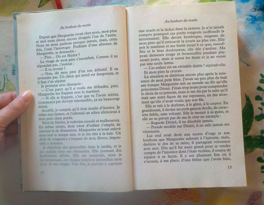 AU BONHEUR DU MATIN de Marie-Paul ARMAND Ed. Le Grand Livre Livres et BD
