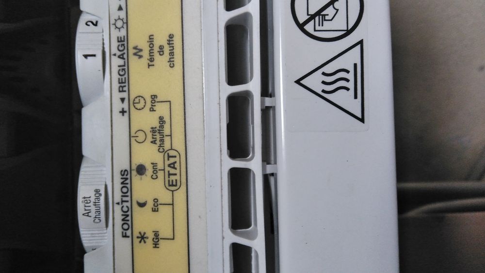 3 radiateurs &eacute;lectriques de 1500 W Bricolage
