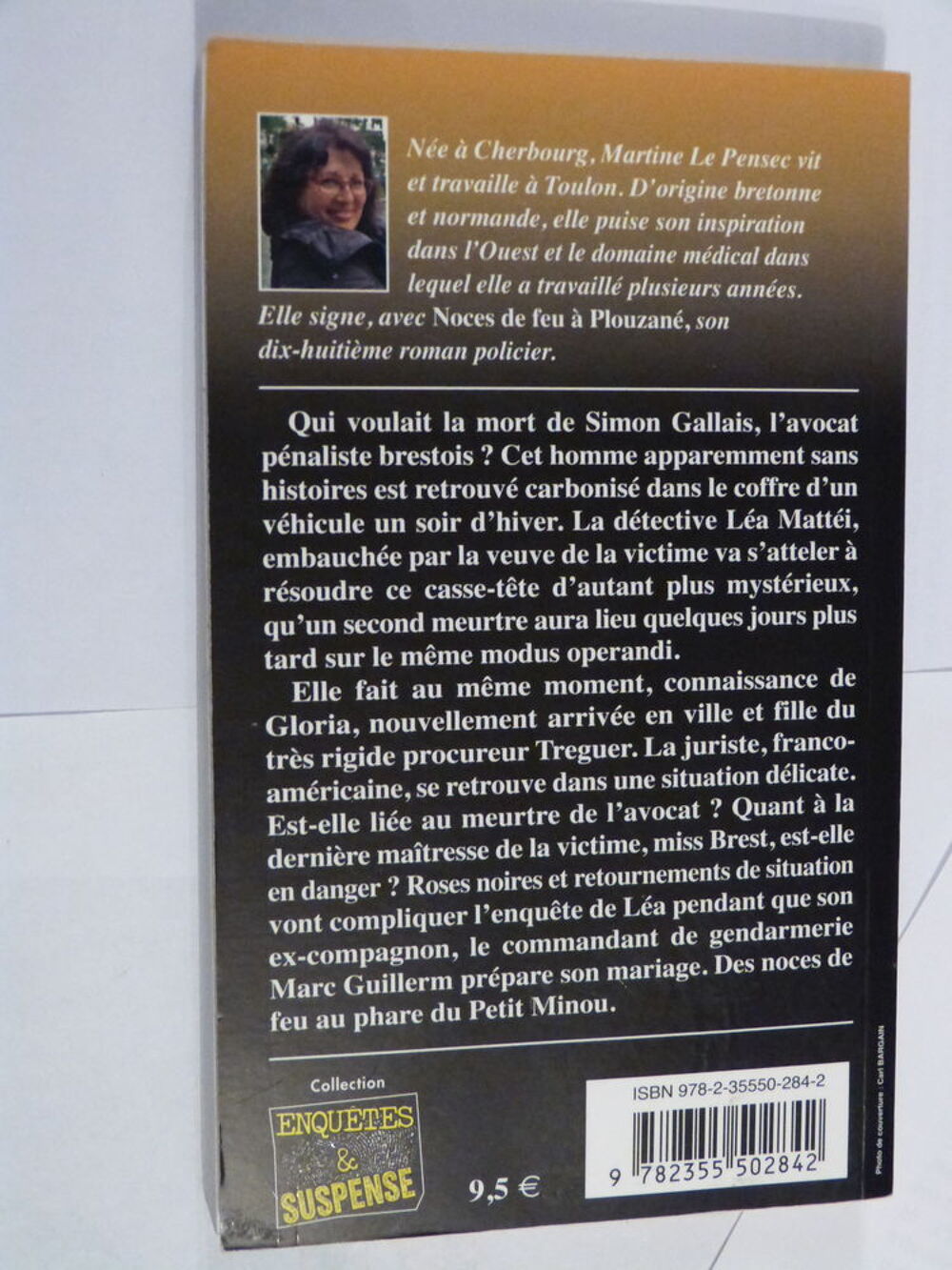 NOCES DE FEU A PLOUZANE policier BRETON BARGAIN Livres et BD