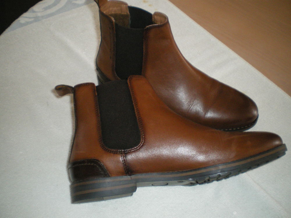 Bottines cuir "REDSKINS" Homme 42 Chaussures