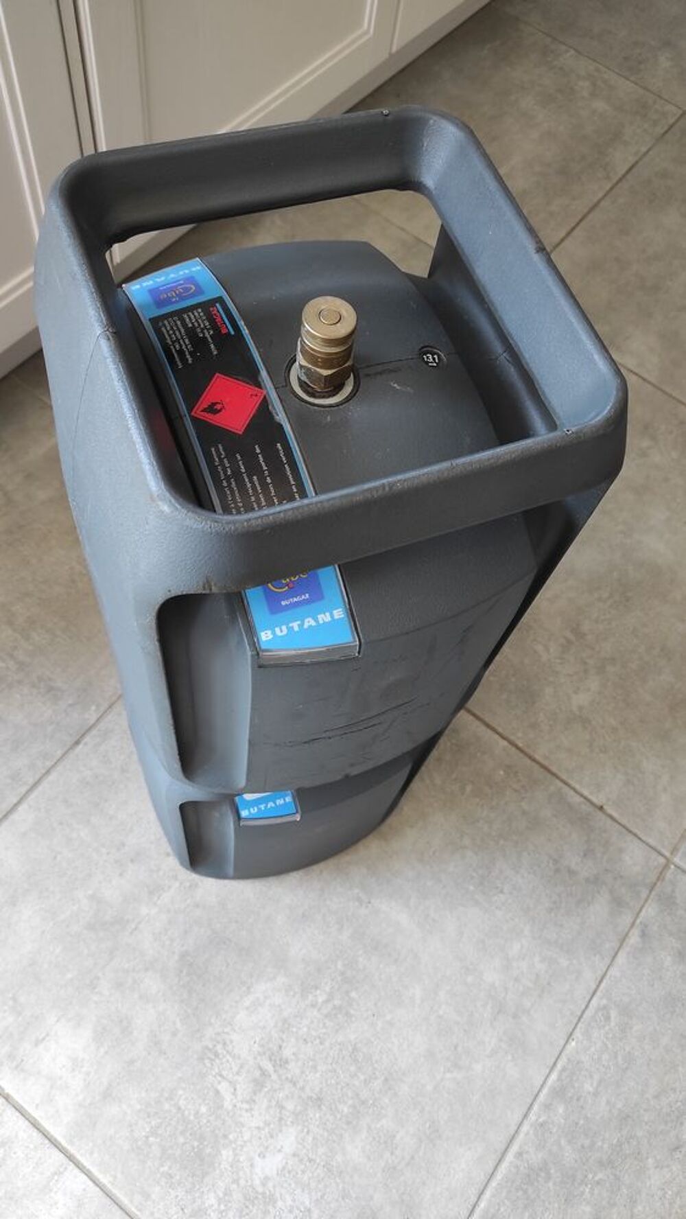 Bouteille de butane : le Cube Bricolage