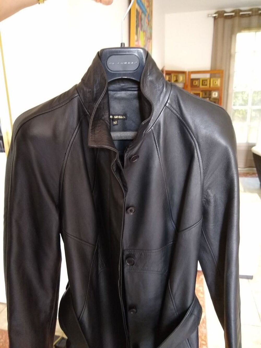 Trench en cuir d'AMAYA ARZUAGA Vêtements