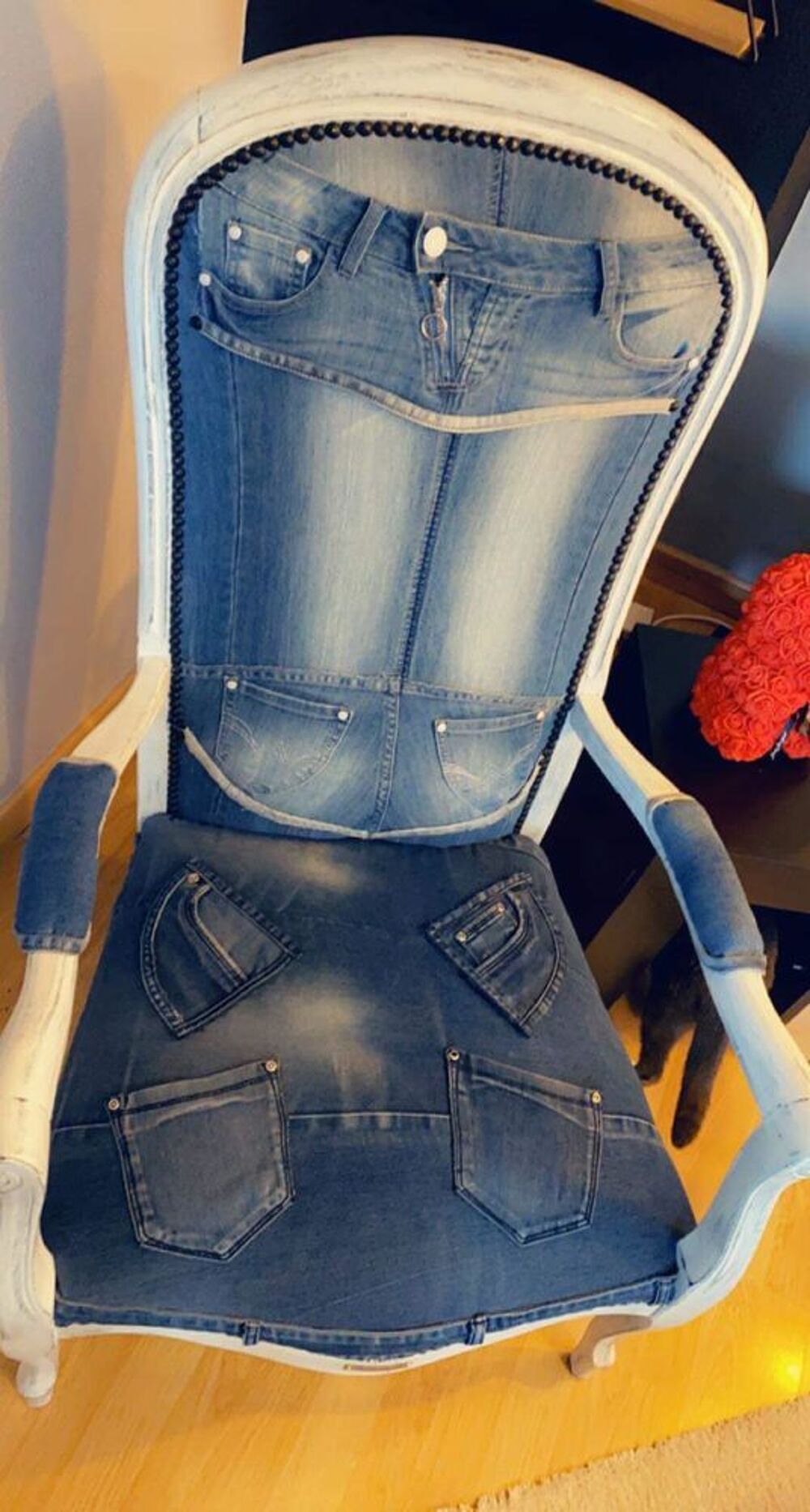 Fauteuil Voltaire enti&egrave;rement r&eacute;nov&eacute; Meubles