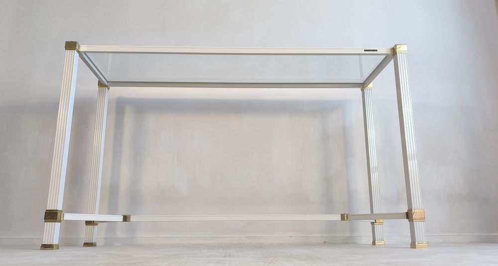 ?? Pierre Vandel Paris - Iconique console &agrave; entretoise Meubles
