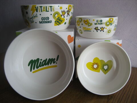 Lot 4 bols ZESPRI, neufs 12 Reims (51)