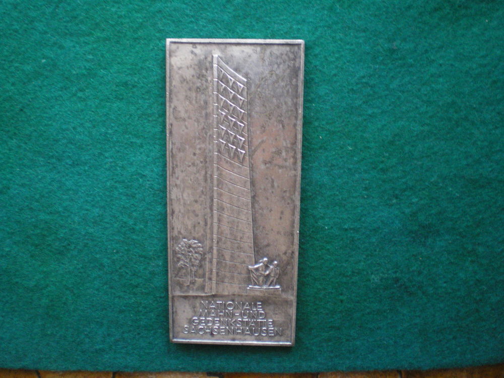 M&eacute;daille du Camp de Sachsenhausen. 