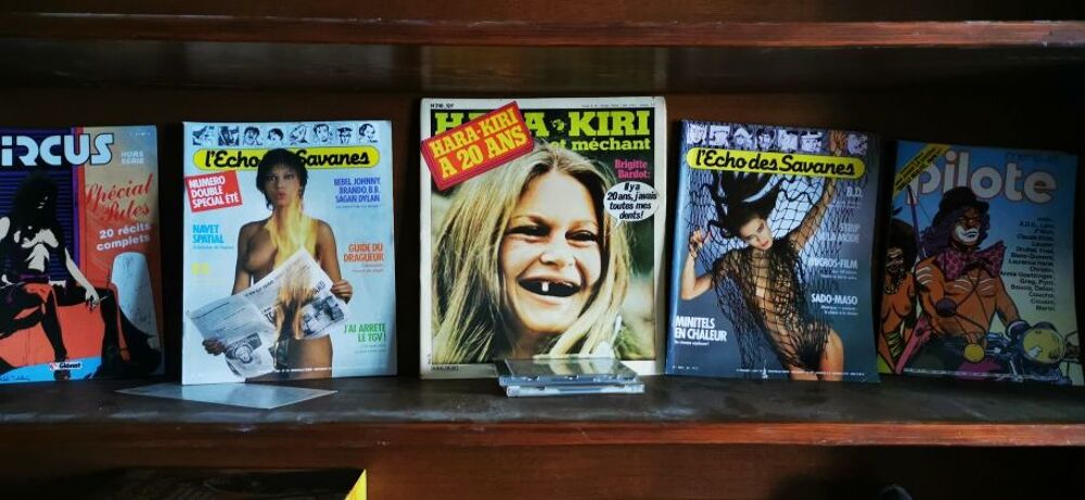 Magazines BD des ann&eacute;es 80 Livres et BD