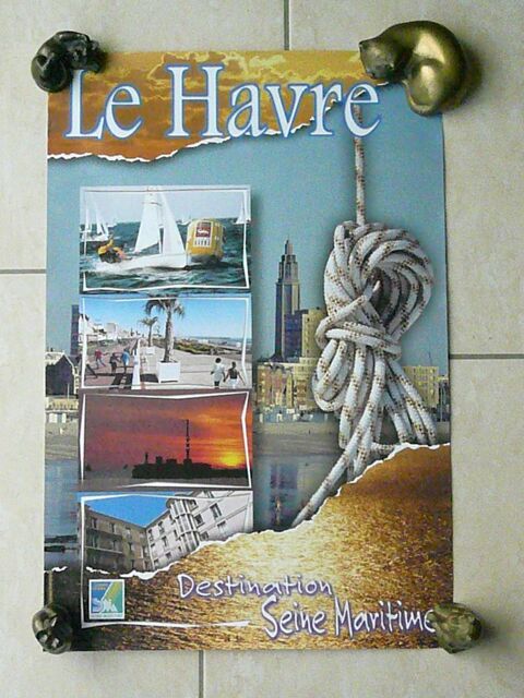 Posters/Affiche Le Havre 38 x 57cm 10 Franqueville-Saint-Pierre (76)
