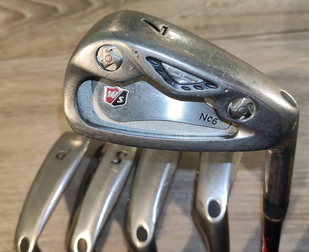 S&eacute;rie de Fers de Golf Wilson Staff Nc6 en Graphite Homme Sports