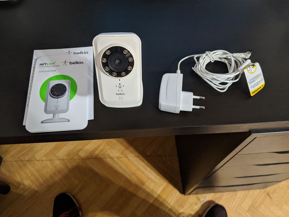 Cam&eacute;ra de vid&eacute;osurveillance Belkin 
Photos/Video/TV
