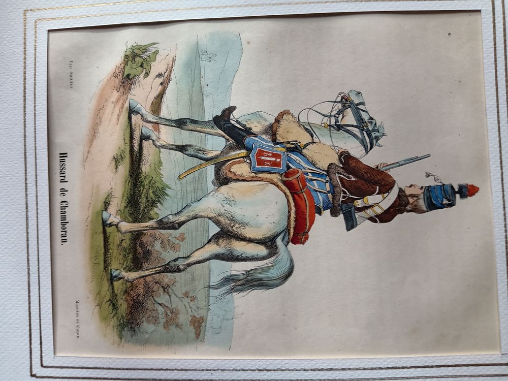 150 LITHOGRAPHIES ORIGINALES EN COULEUR DATANT DE 1835
