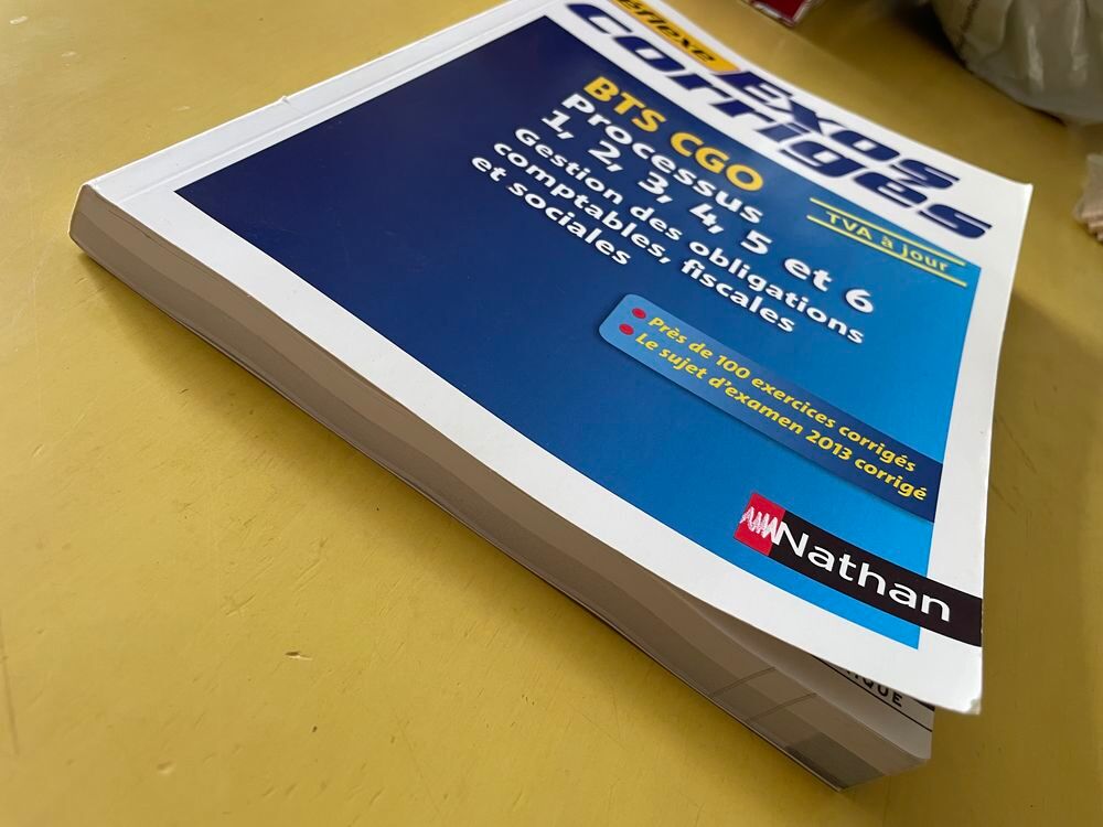 Exercices Corrig&eacute;s Bts Cgo Processus 1, 2, 3, 4, 5 Et 6 - Livres et BD
