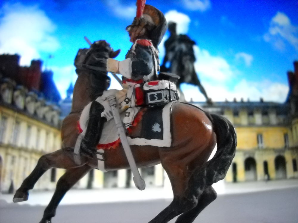 Figurine en plomb du 5 &egrave;me cuirassiers - 1806 -

