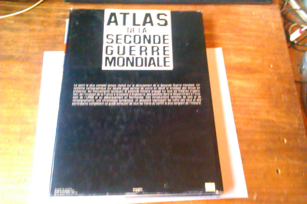 ATLAS DE LA SECONDE GUERRE MONDIALE Livres et BD