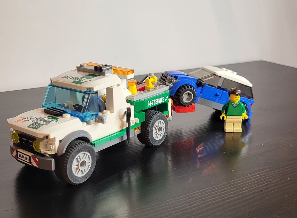 Lego city pick-up d&eacute;panneuse ref 60081 Jeux / jouets