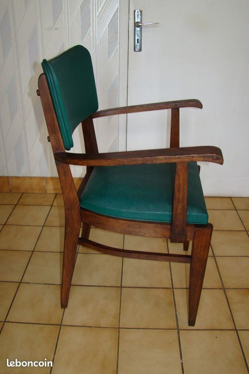 Ancien fauteuil bridge - vintage ann&eacute;es 1940 Meubles