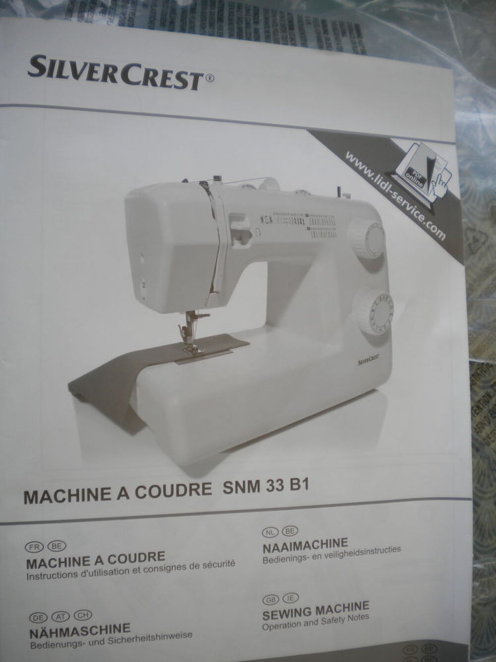 machine a coudre Silvercrest Electroménager