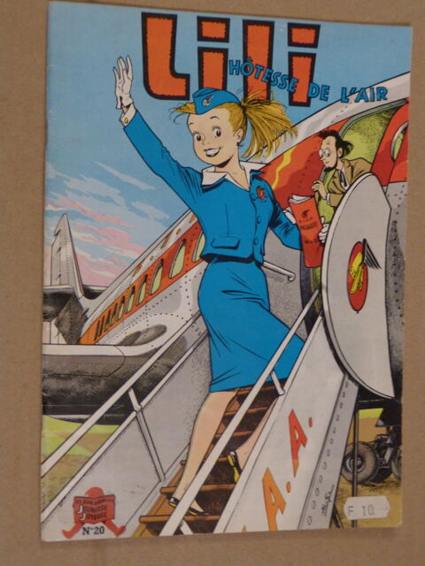 BD LILI N° 20  HOTESSE DE L AIR 6 Brest (29)