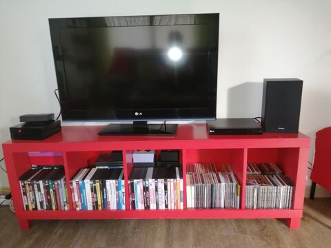 Meuble de télévision rouge Montauban (82)