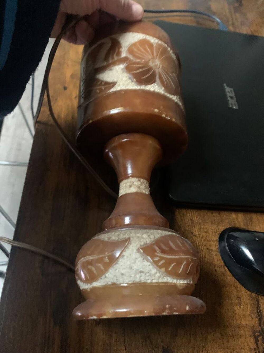 VIDE POCHE EMAUX DE LONGWY LAMPES VASES LAMPE Meubles