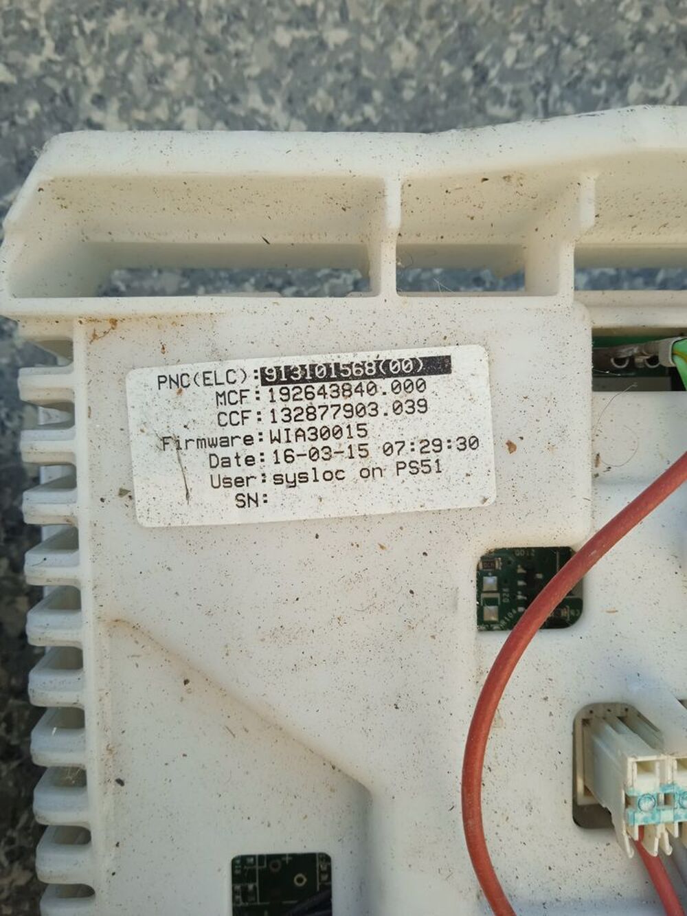 Moteur nidec machine a laver Electroménager