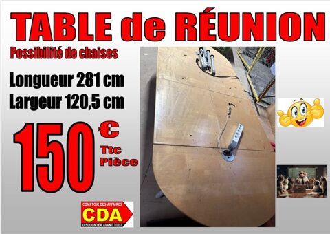 TABLE de RUNION -Diffrents Modles 150 Saint-Porquier (82)
