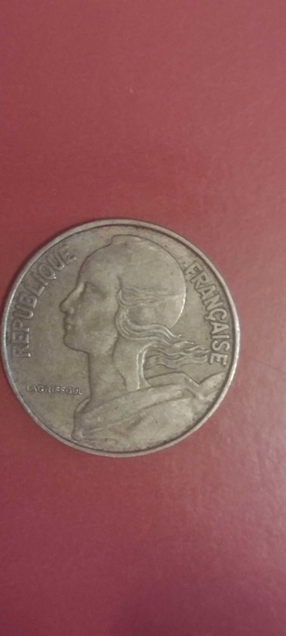 pi&egrave;ces de collection France 20 CT 1969 