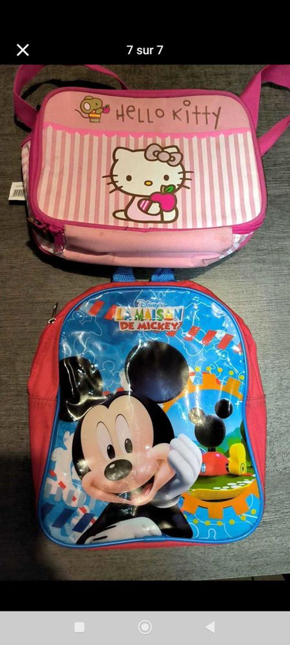 lot sacoches enfant Mobilier enfants