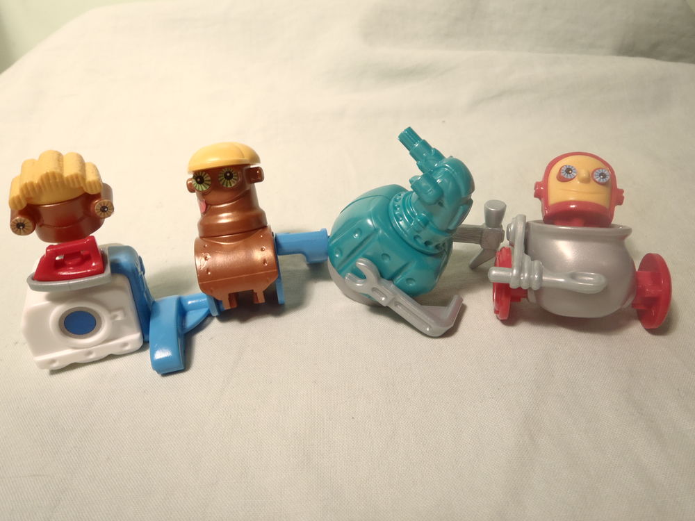 Kinder ; K02 : Robots s&eacute;rie compl&egrave;te de 2001 
