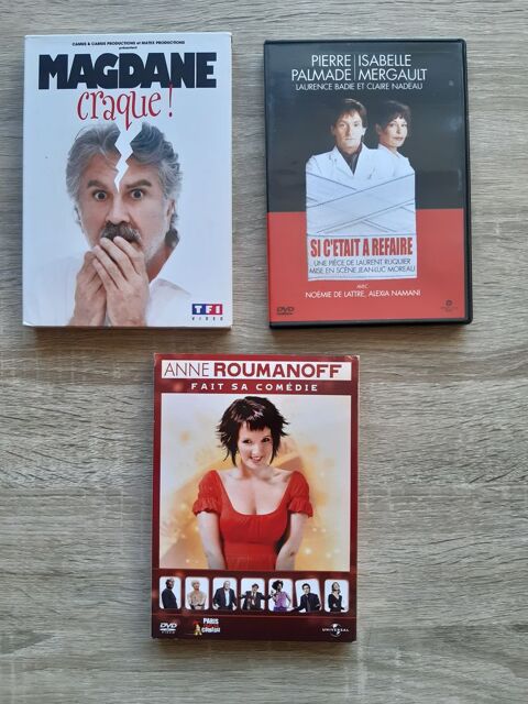 DVD : Magdane - Roumanoff + Mergault 3 Le Vernois (39)