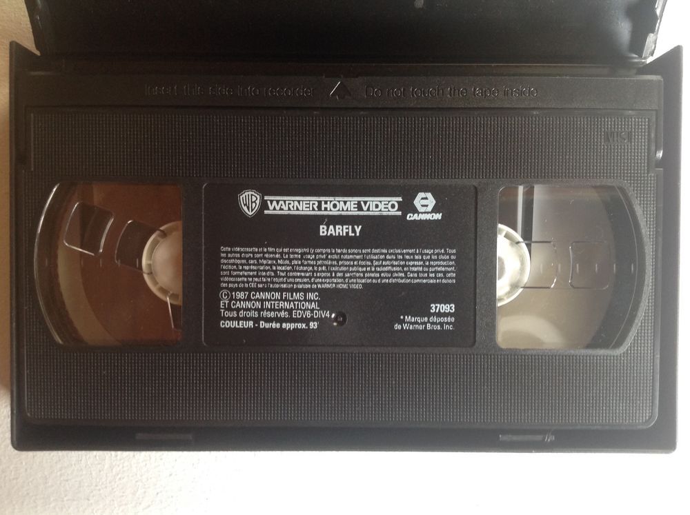BARFLY DE BARBET SCHROEDER K7 VIDEO Envoi Possible
DVD et blu-ray