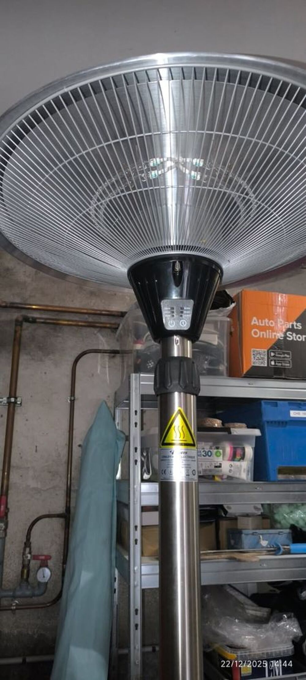 Lampe &eacute;lectrique Chauffante FAVEX Jardin