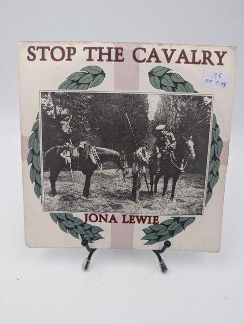 Vinyle 45 tours Jona Lewie : Stop the Cavalry en fourreau 2 Vulbens (74)