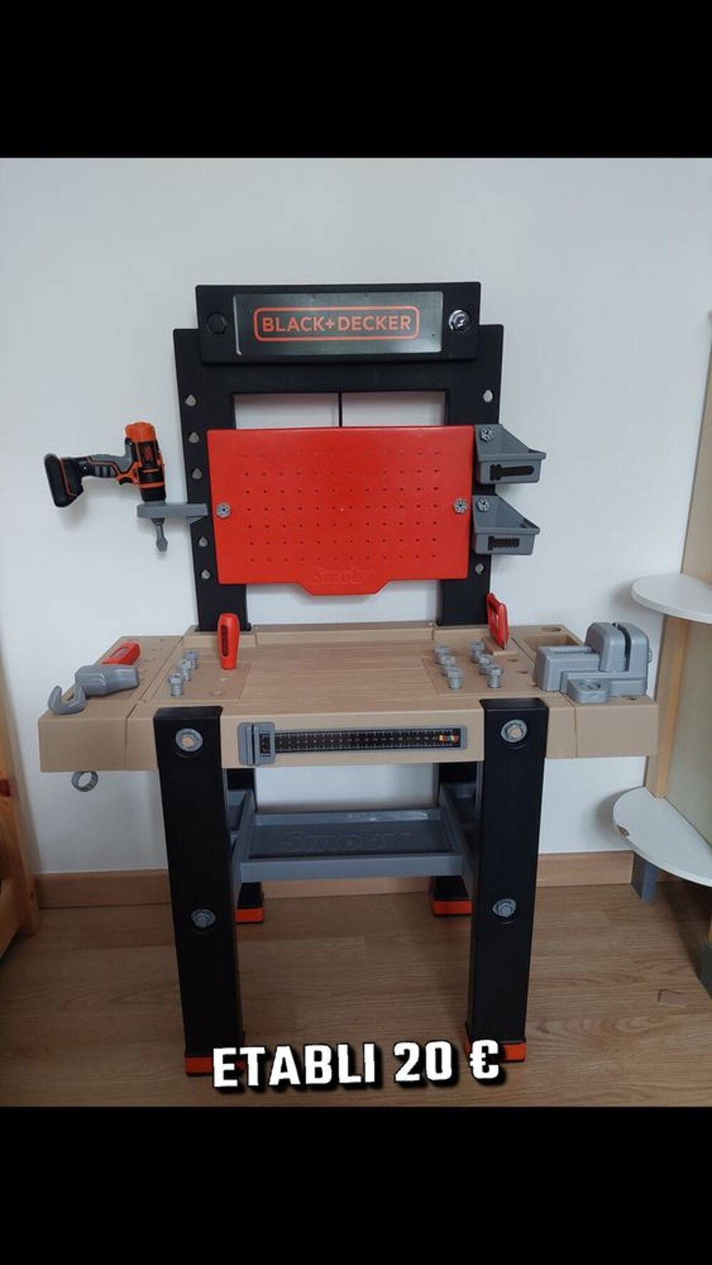 &Eacute;tabli Bricolage Mobilier enfants