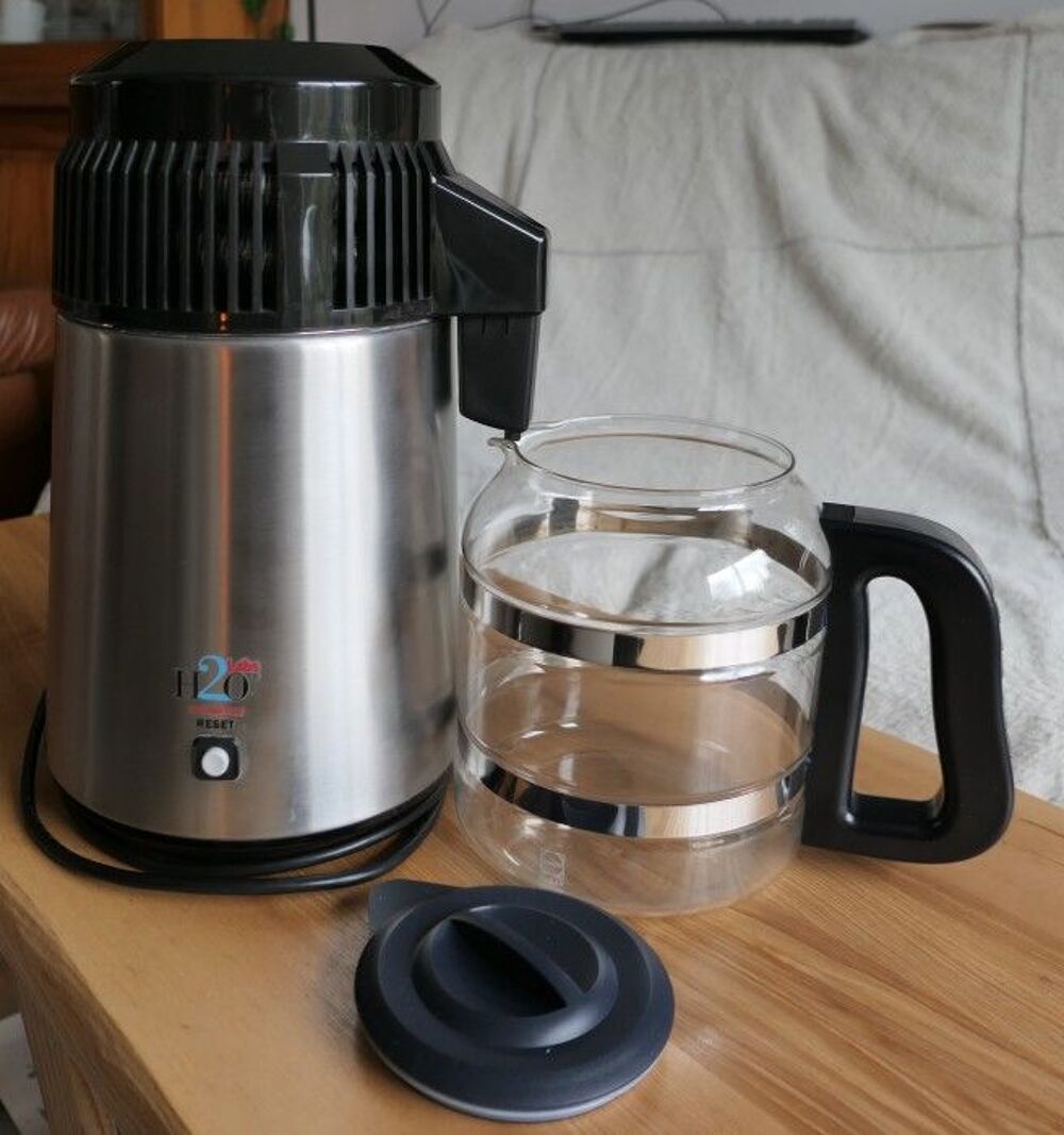 Distillateur d'eau en acier inoxydable H2OLabs Electroménager