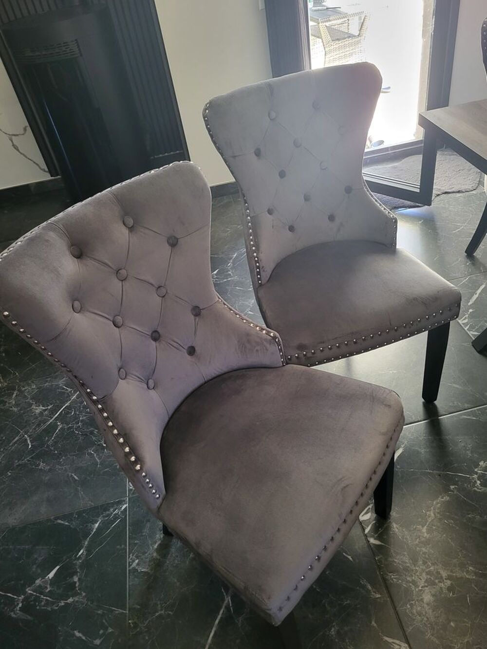 6 chaise de salon Décoration