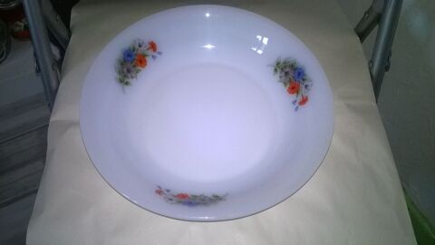 Plat Rond Creux 
D�cor Fleurs Volubilis 
Arcopal France
1 15 Talange (57)