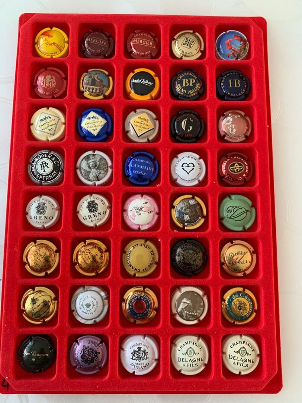 Capsules de champagne 