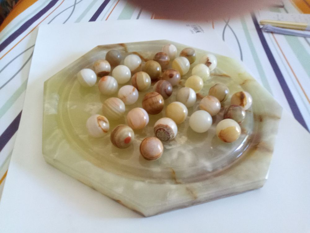 solitaire en onyx Décoration