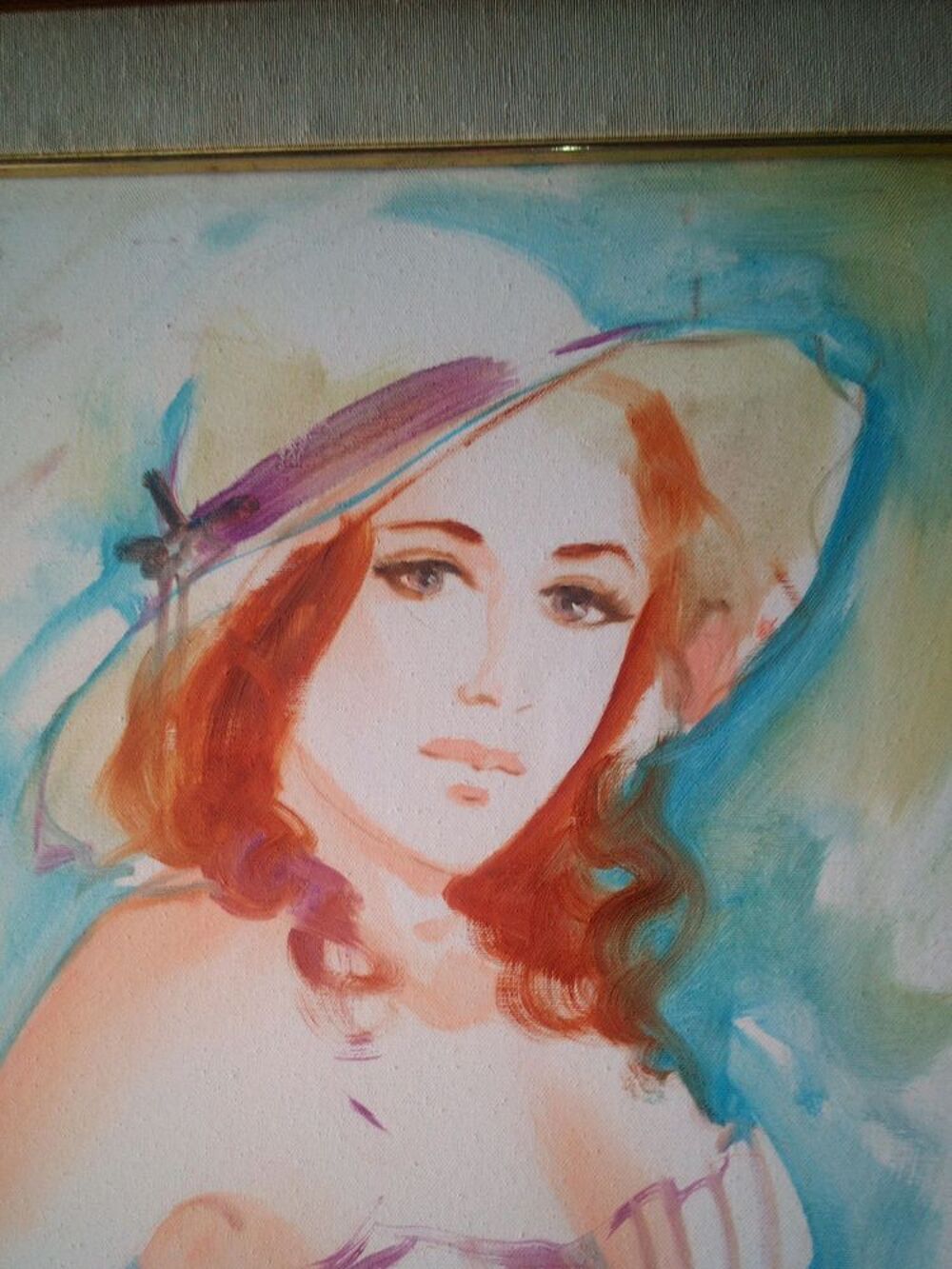 TABLEAU PEINTURE ITALIEN 