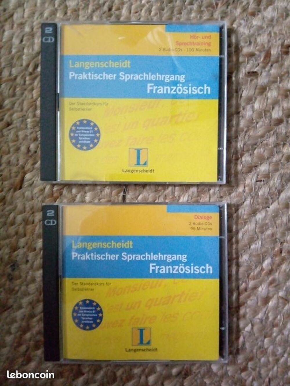 coffrets CD langenscheidt franzosich CD et vinyles