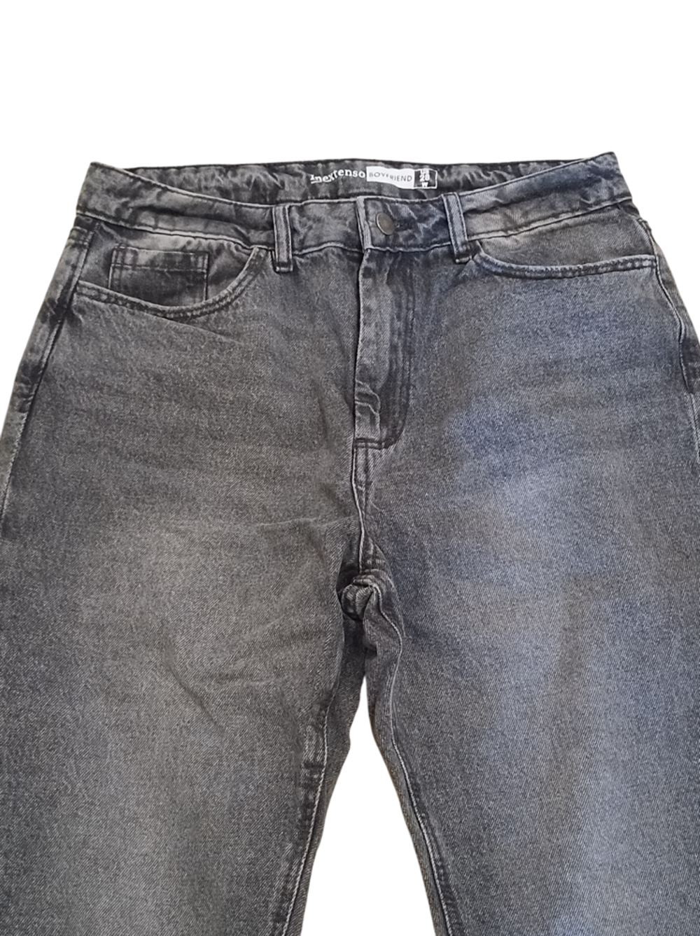 Jean gris boyfriend femme 38 neuf Vêtements