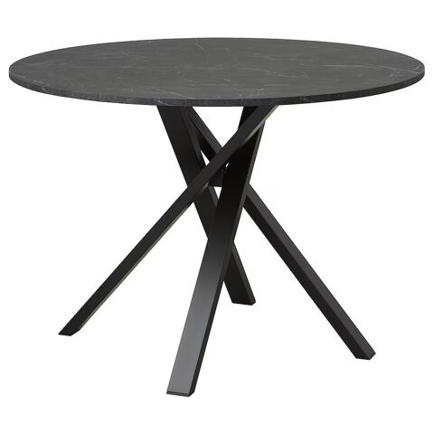 Table noir marbr, 105 cm MARIEDAMM IKEA 180 Annemasse (74)