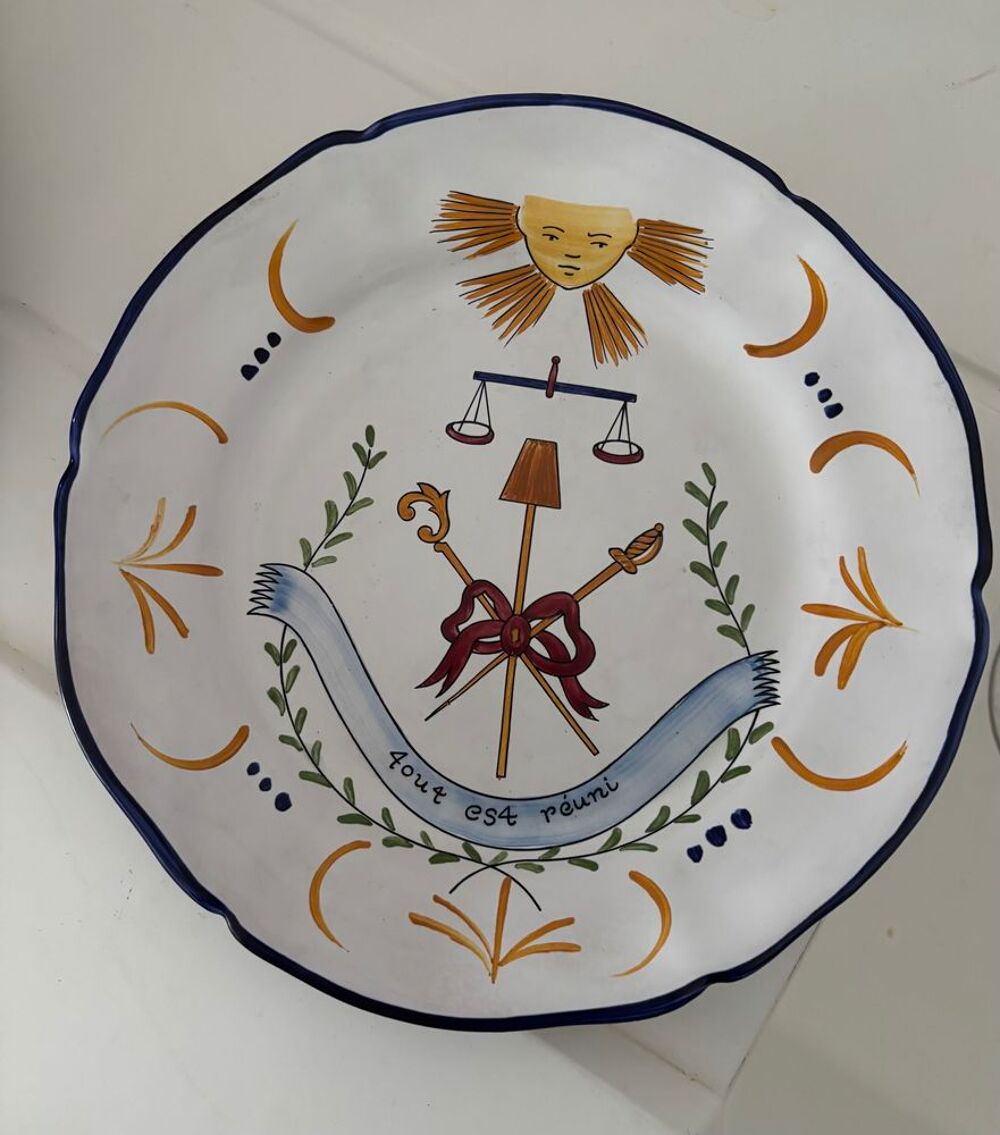 Assiettes Renoleau Décoration