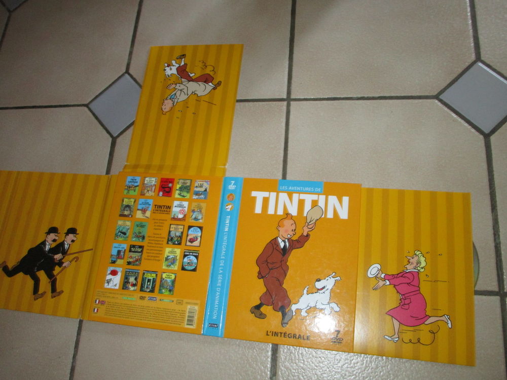lot dvd tintin et milou DVD et blu-ray
