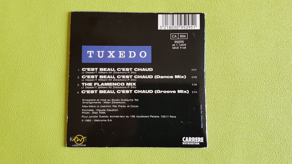 TUXEDO CD et vinyles