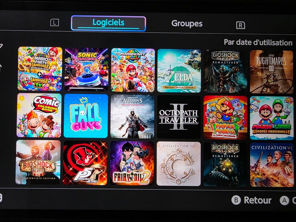 Console Nintendo Switch 2 avec accessoires + 18 jeux Consoles et jeux vidéos