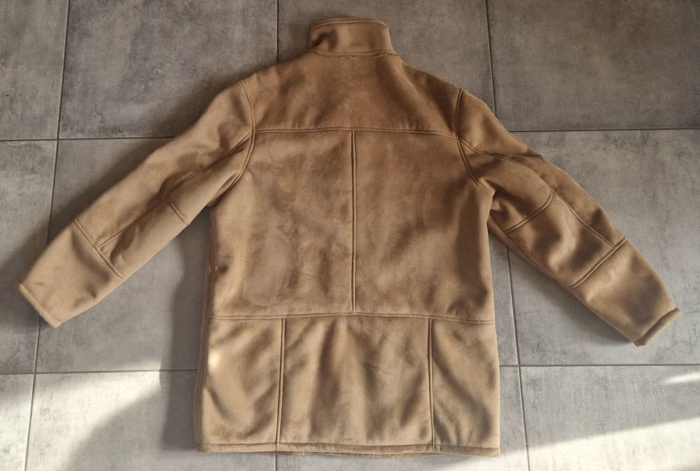 MANTEAU DOUBLE FOURRURE SYNTHETIQUE Vêtements