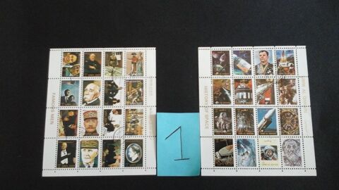 Timbres pays �trangers planches th�matiques 2 Angers (49)